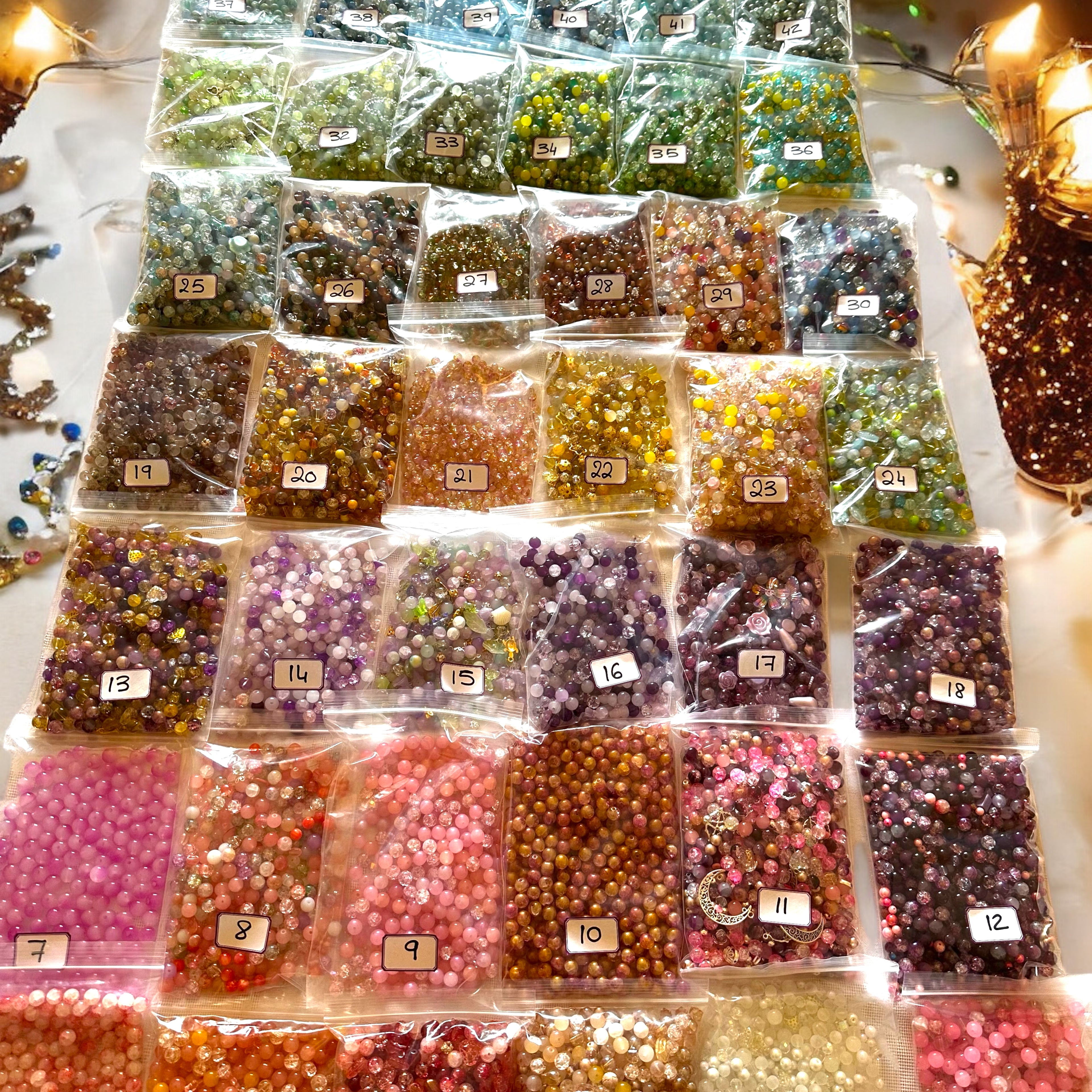 GLASS BEADS