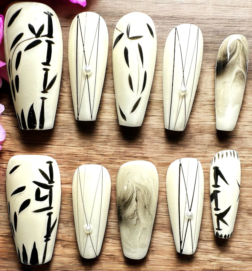 PRESS ON NAILS - TAILLE XS - LOT 5