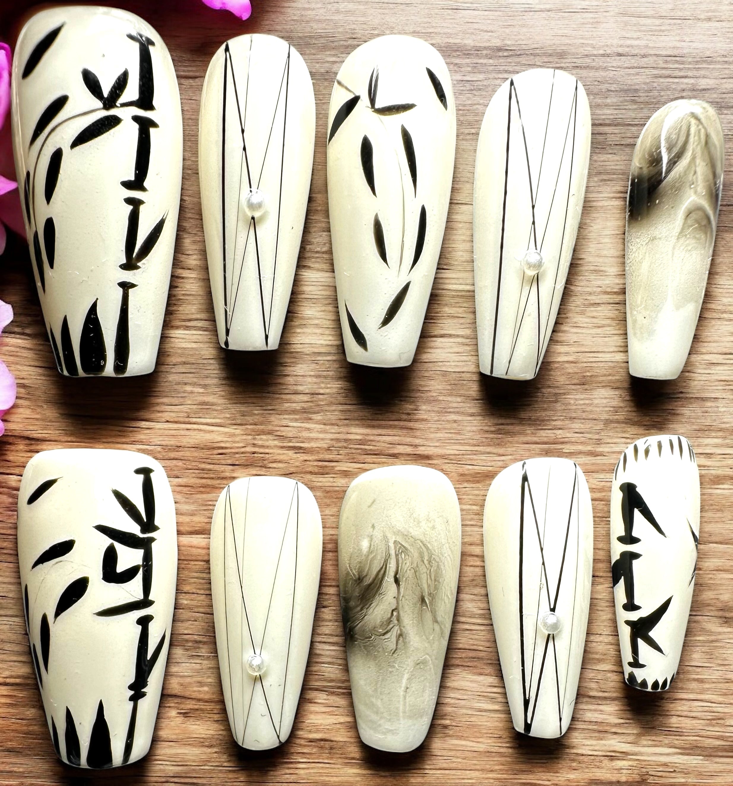 PRESS ON NAILS - TAILLE XS - LOT 5