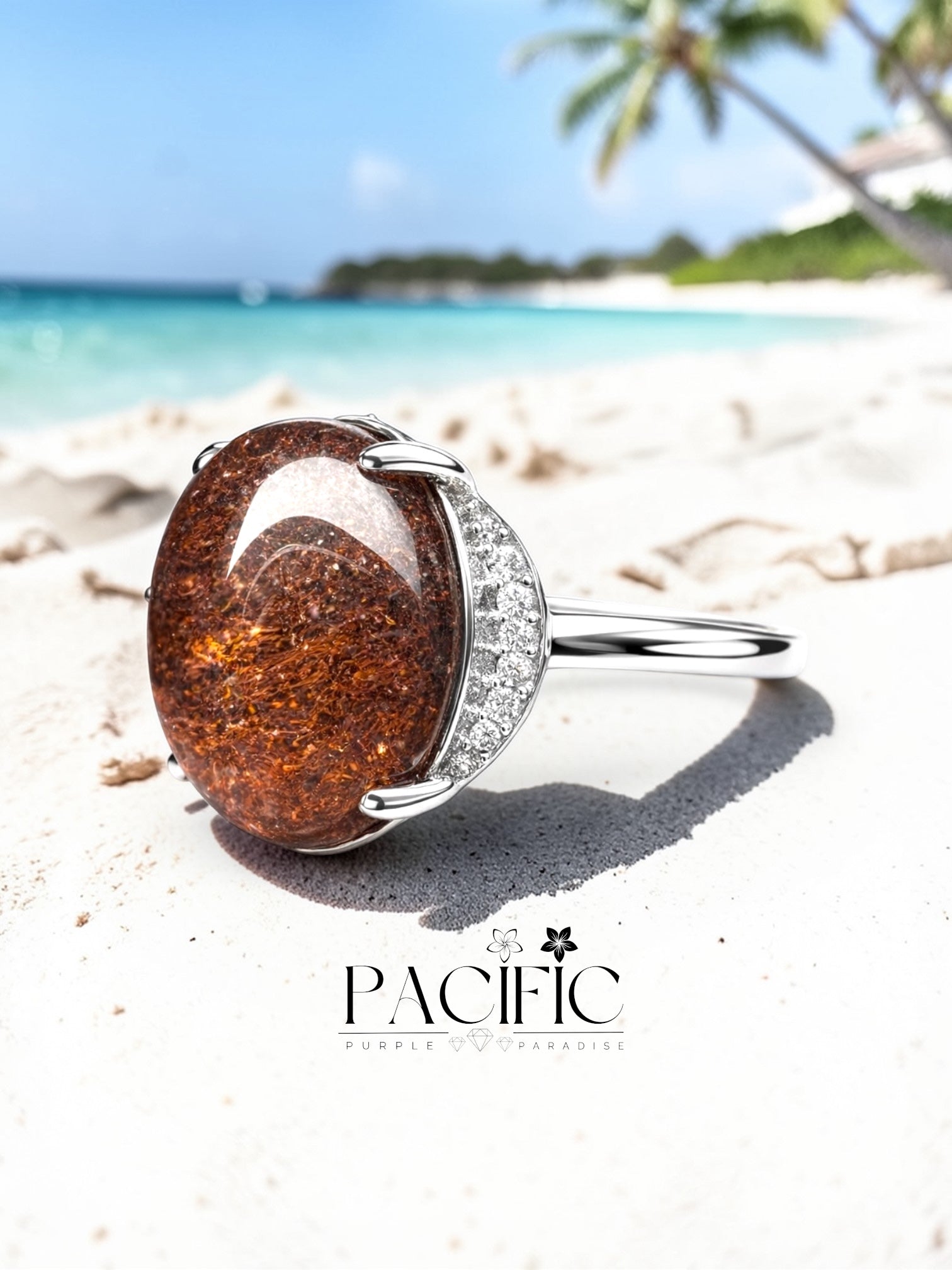 Bague en Garden Quartz Naturel - Pièce Unique en Argent 925