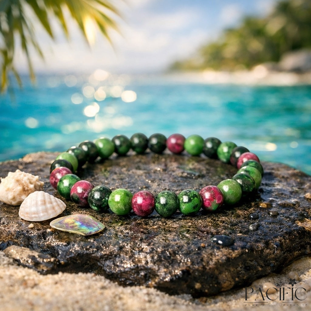 Ruby Zoisite Bracelet