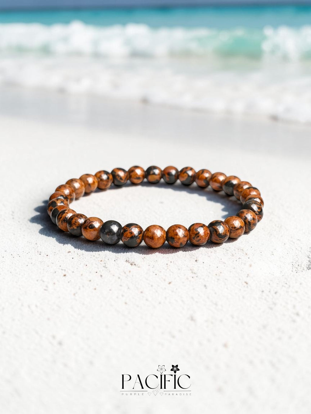 Mahogany Obsidian Bracelet