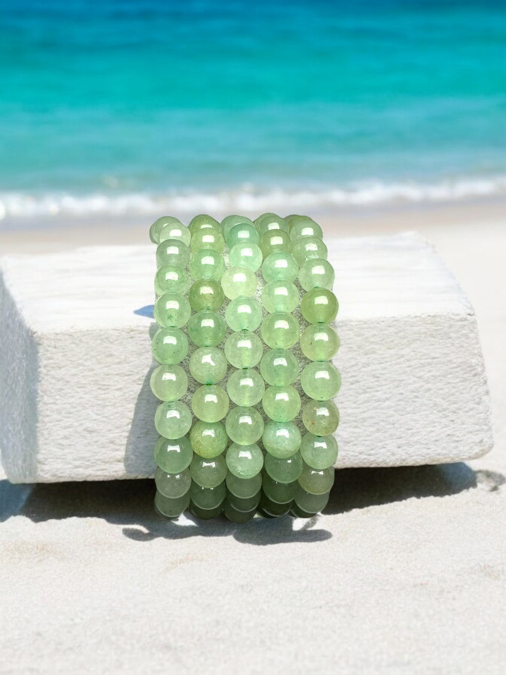 Green Aventurine Bracelet - Calm Prosperity & Luck