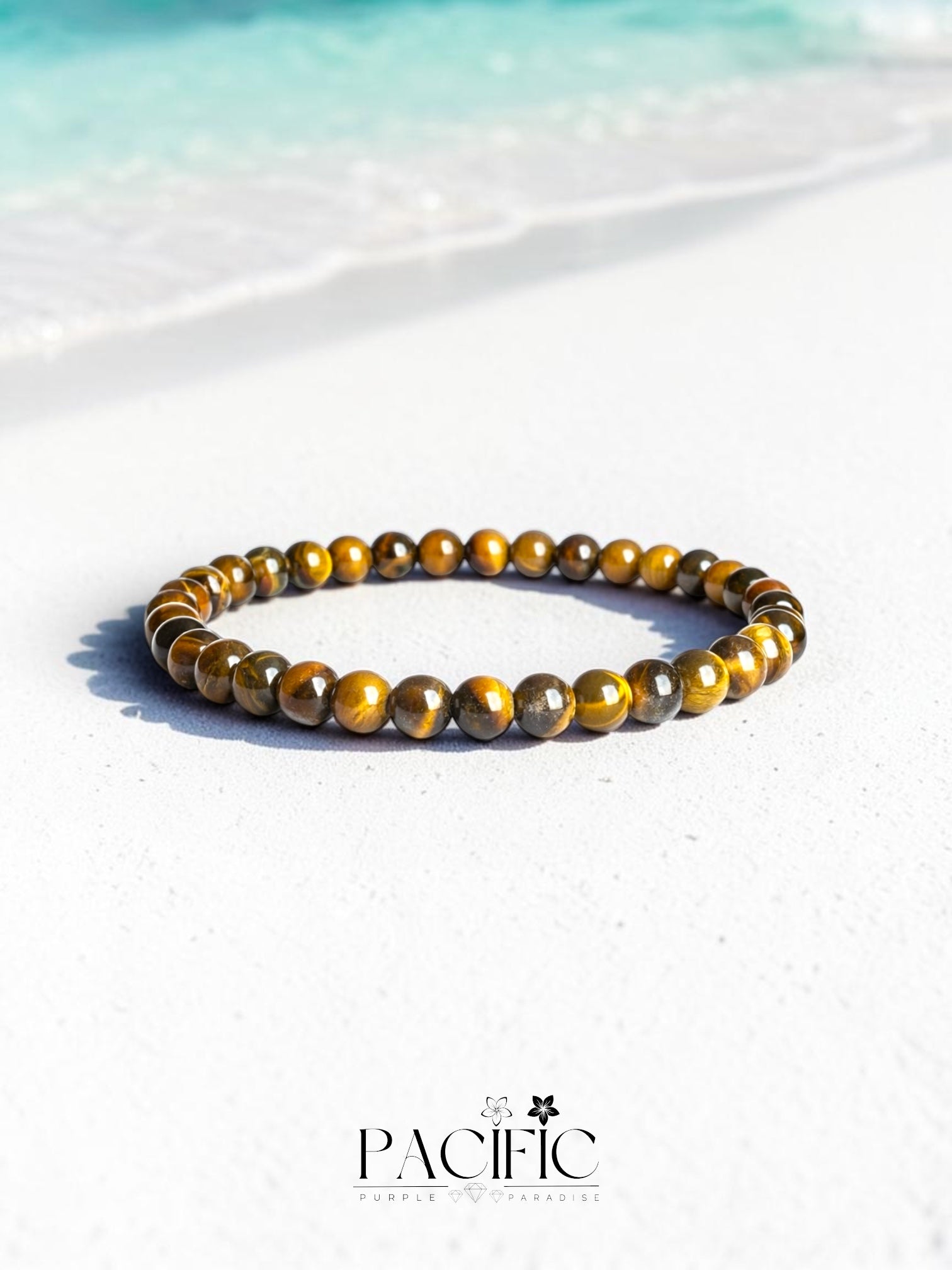 Bracelet en Œil du Tigre Protection Élégance & Force Intérieure