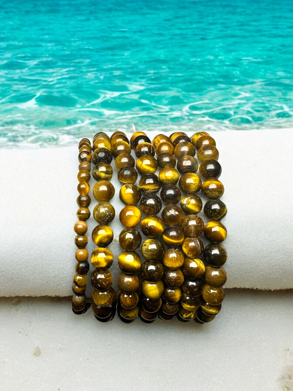 Bracelet en Œil du Tigre Protection Élégance & Force Intérieure