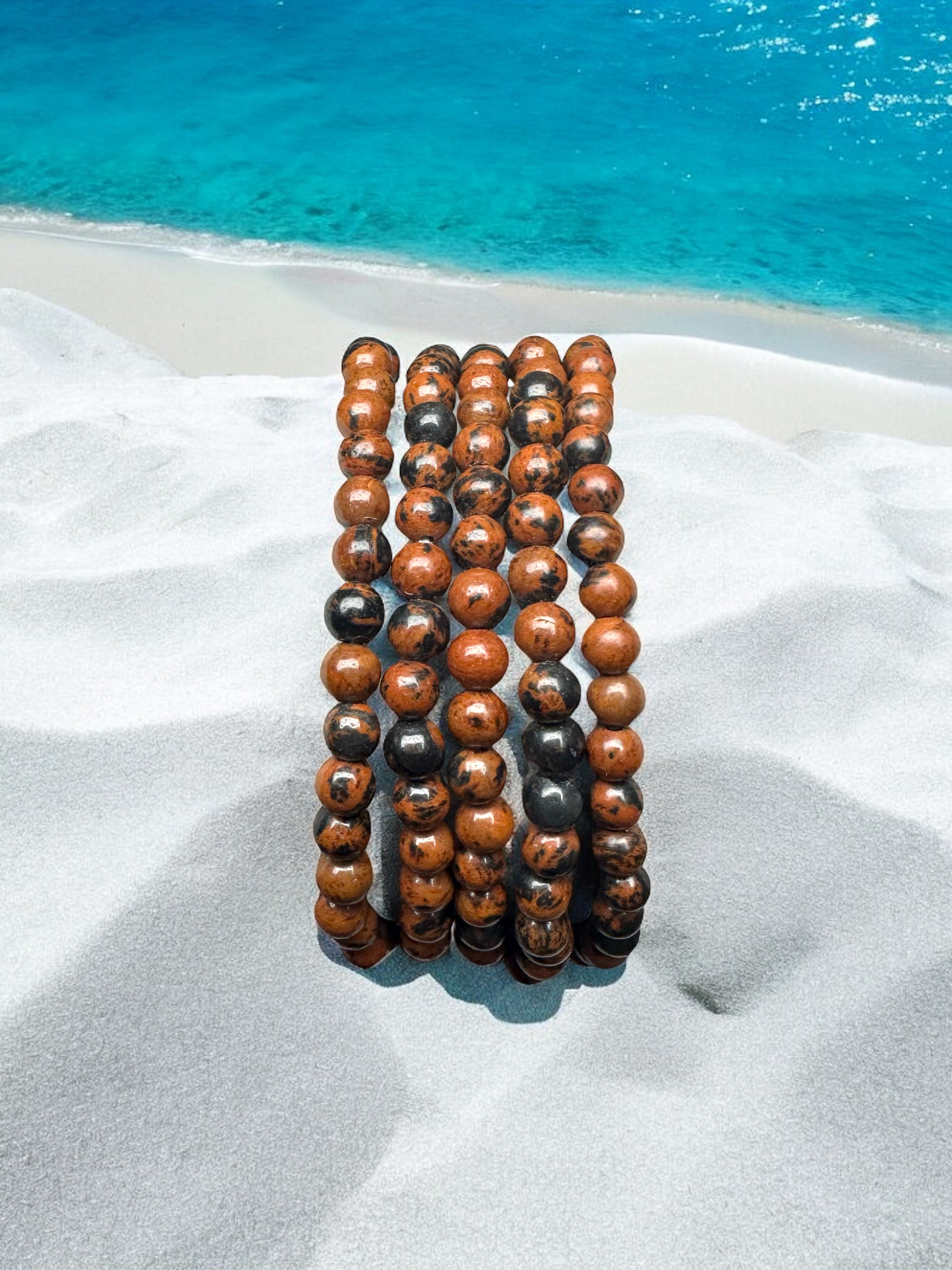 Mahogany Obsidian Bracelet