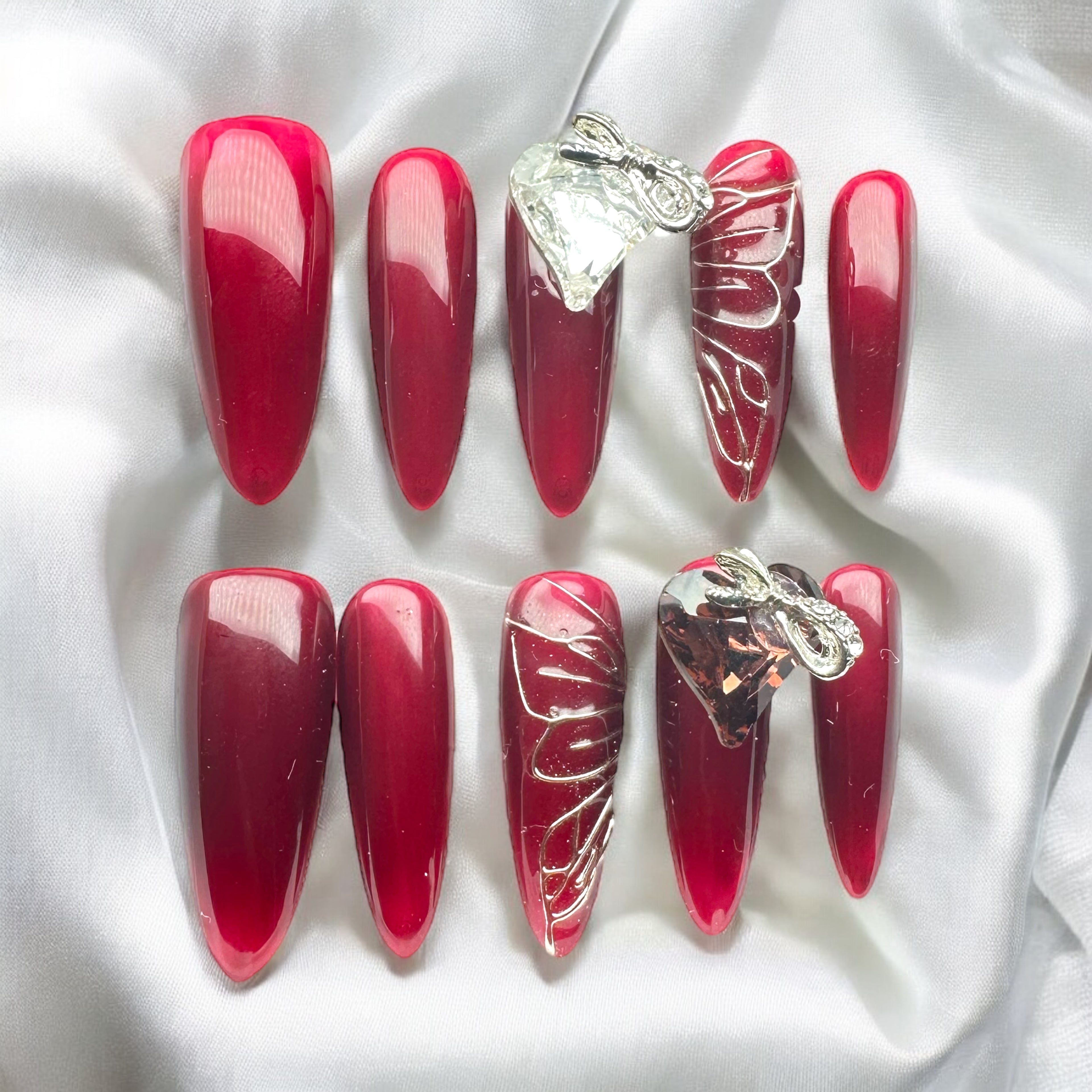 PRESS ON NAILS - TAILLE XS - LOT 3
