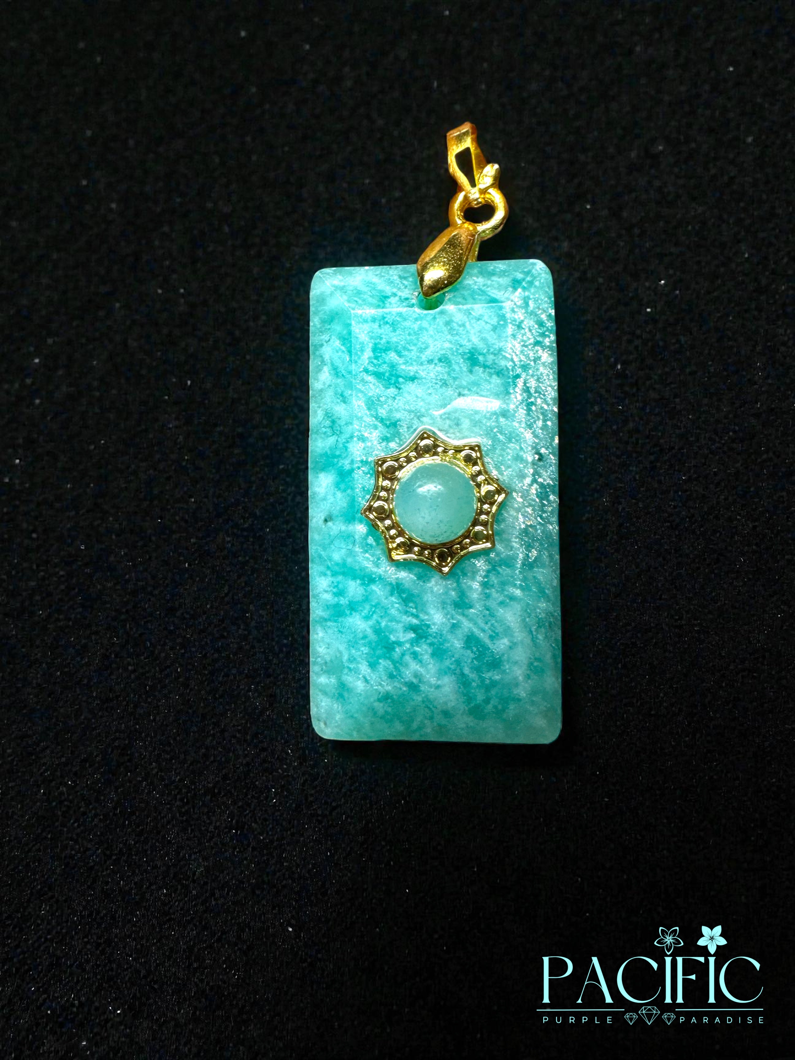 Lingot de Sérénité en Amazonite - L’Énergie Qui Apaise Instantanément