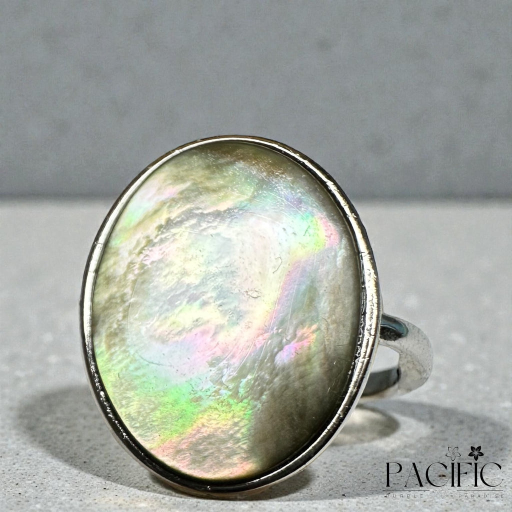 Bague Océanique – Ormeau Sacré, Calme Intérieur & Clarté d’Esprit