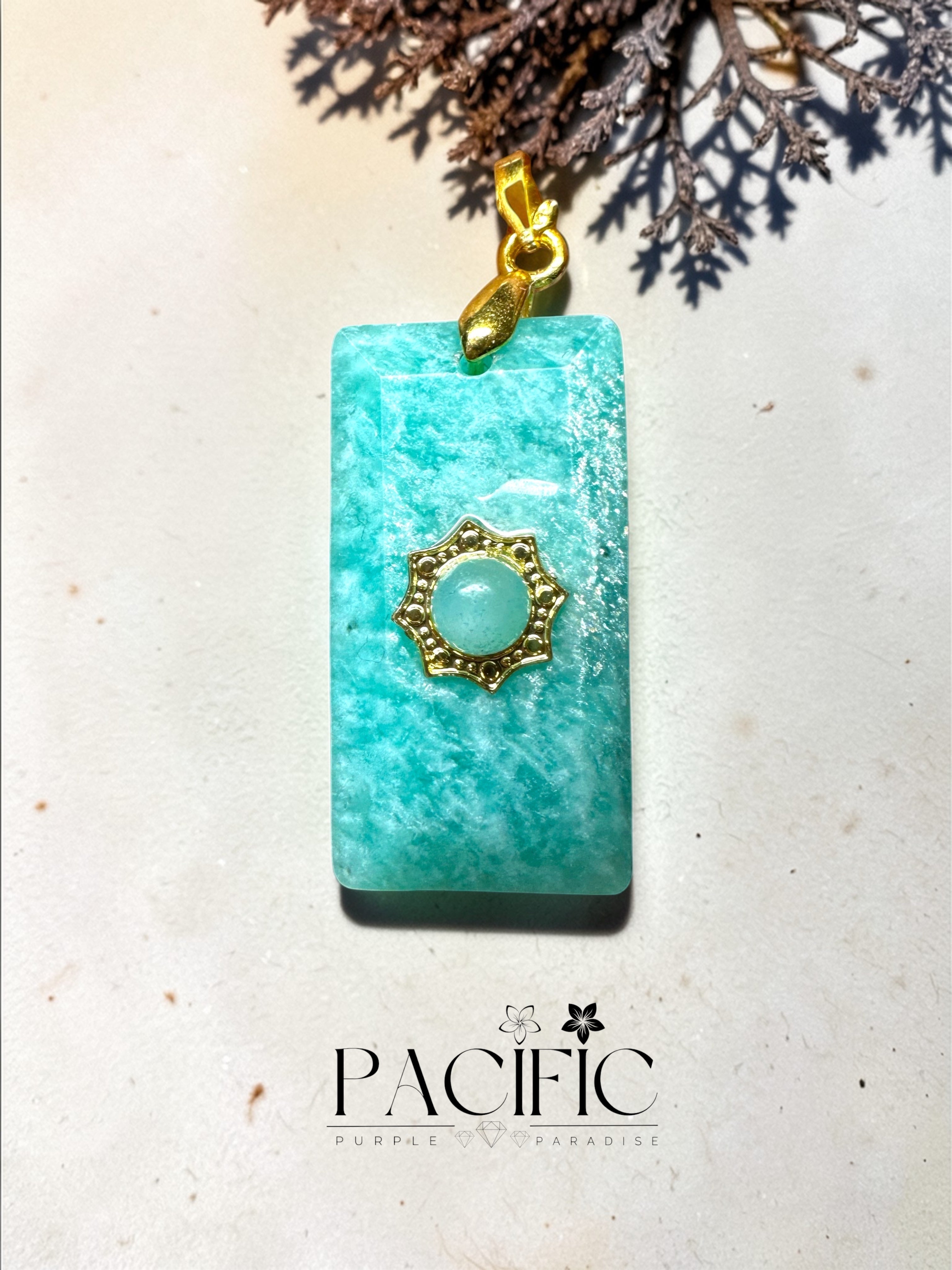 Lingot de Sérénité en Amazonite - L’Énergie Qui Apaise Instantanément