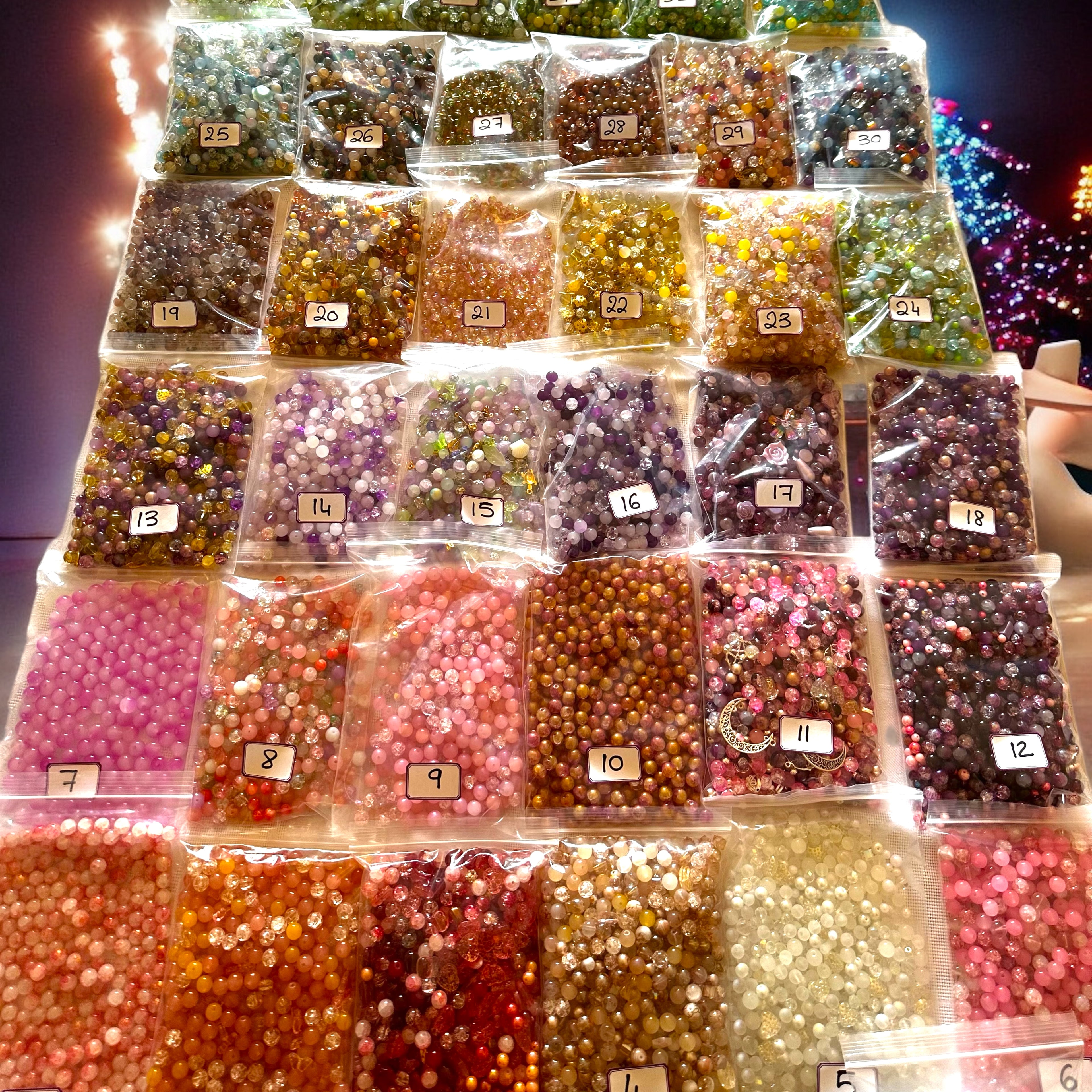 GLASS BEADS