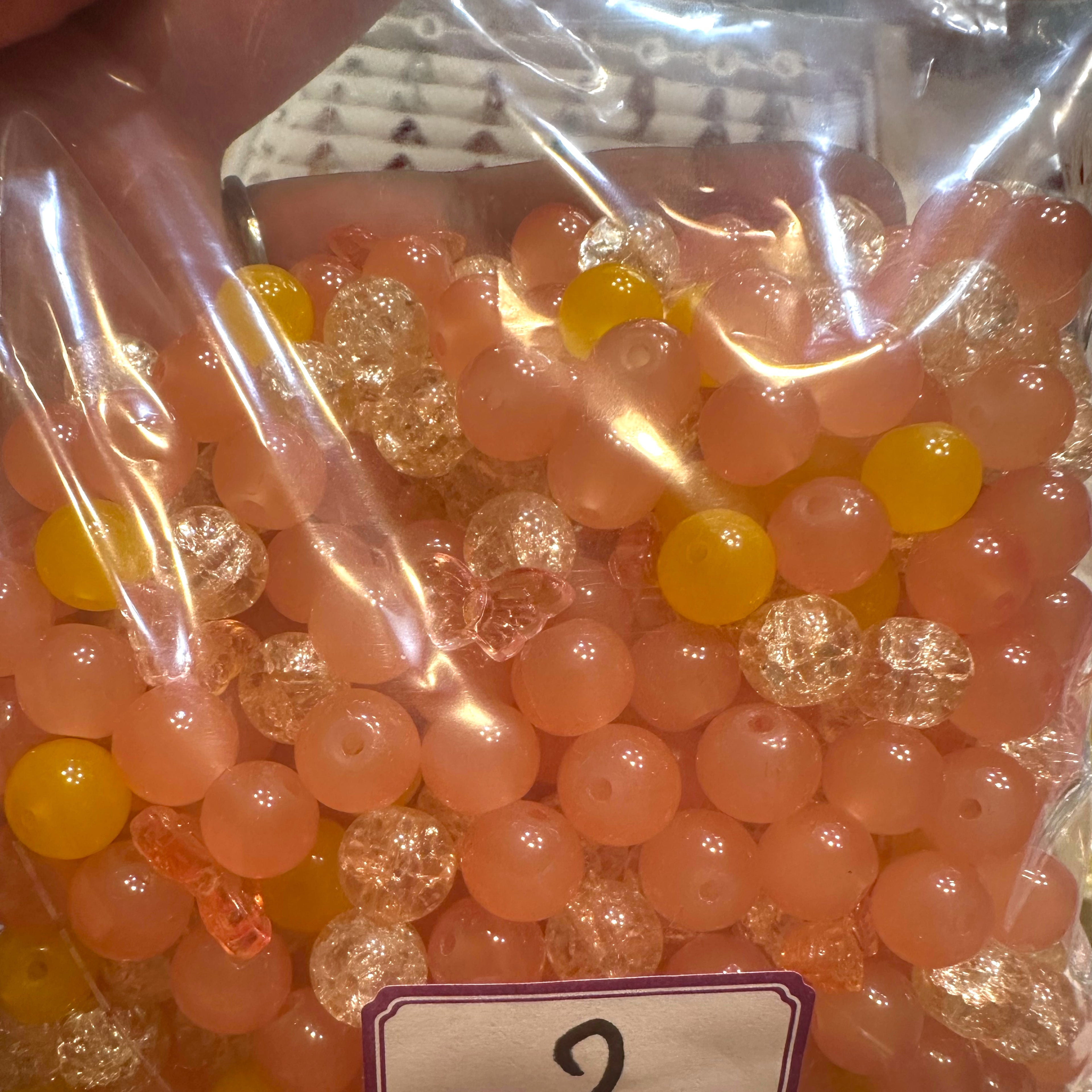 GLASS BEADS