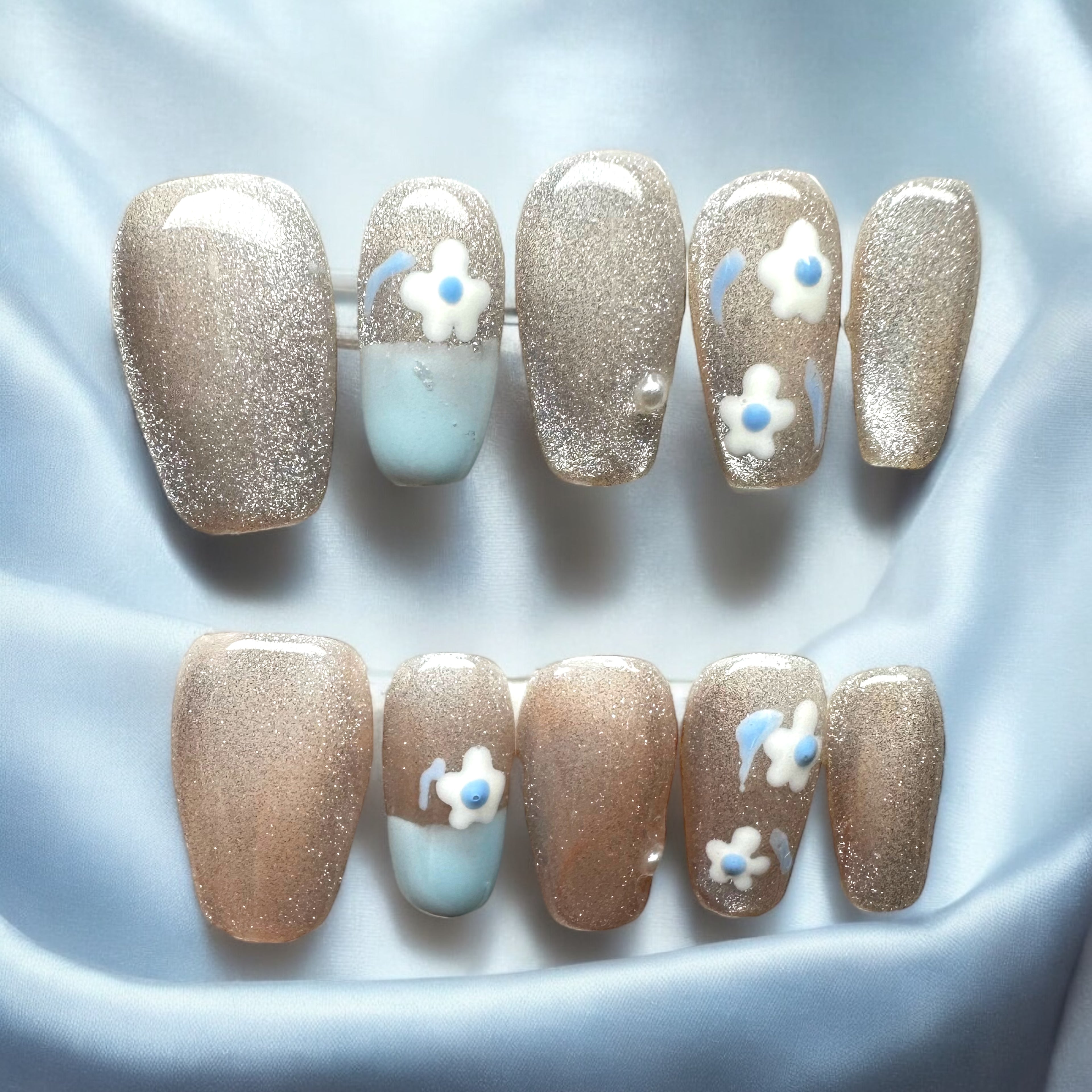 PRESS ON NAILS - TAILLE XS - LOT 1