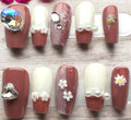 PRESS ON NAILS - TAILLE XS - LOT 10