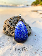 Pendentif lapis lazuli goutte large 4